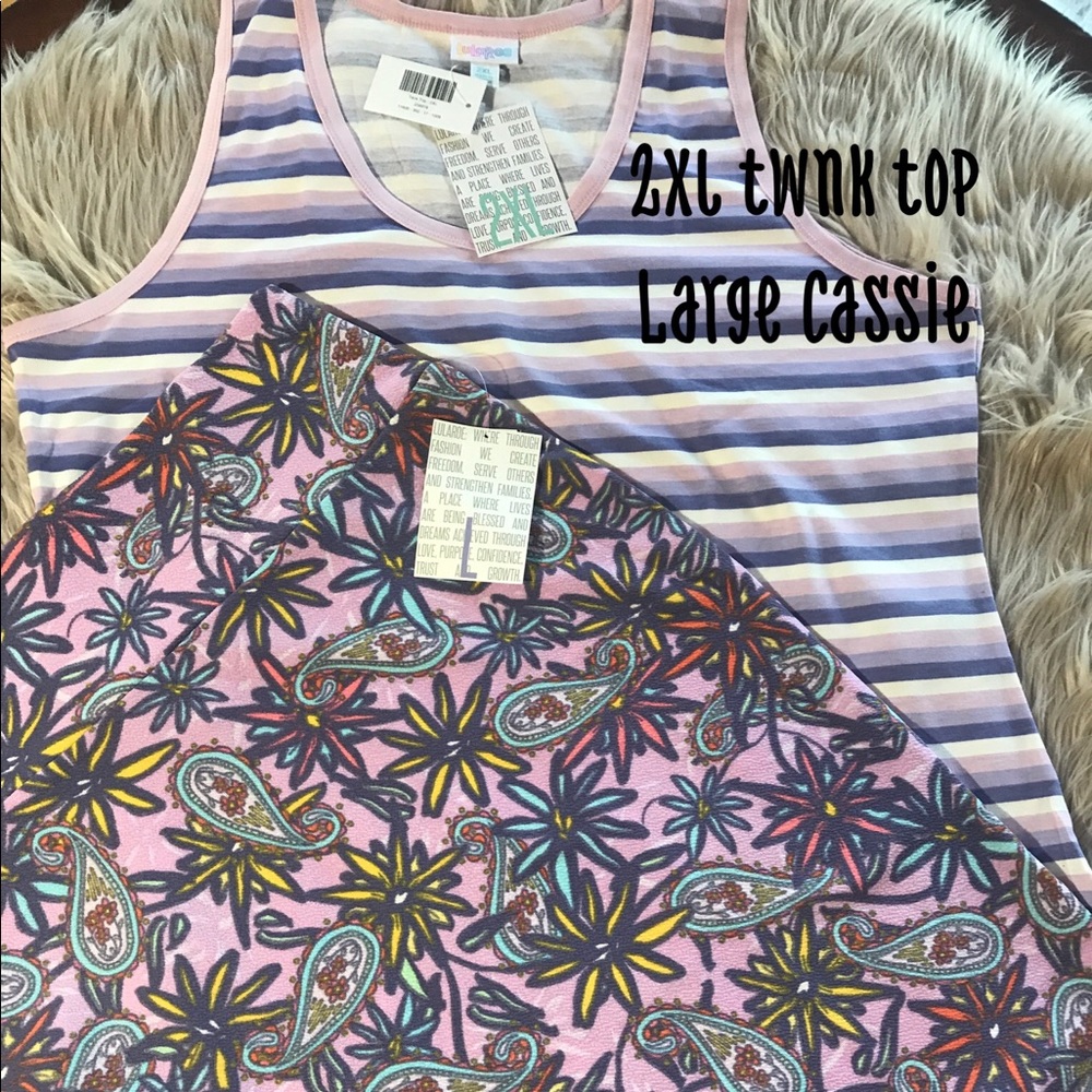 2xl tank top large Cassie